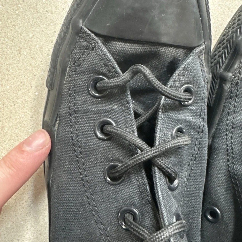 Converse Chuck Taylor All Star Womens Triple Black Size 8 High Top Shoes